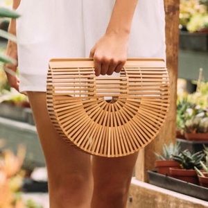 Large bamboo bag